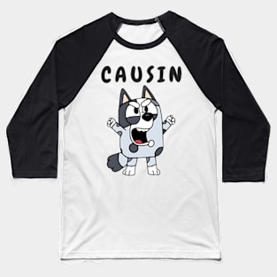 Bluey MUffin Causin Baseball T-Shirt